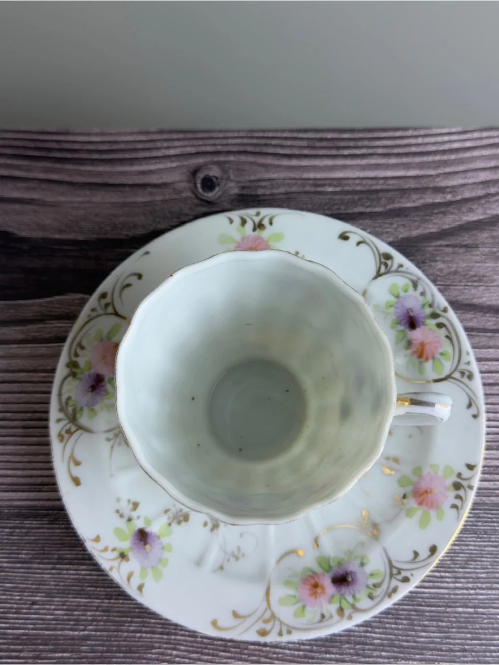 Antique Porcelain Tea Set & Pitcher Bundle – Bavaria, Sevres, Floral, No Chips